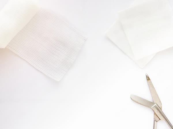 Gauze Bandage Roll And Gauze Pad